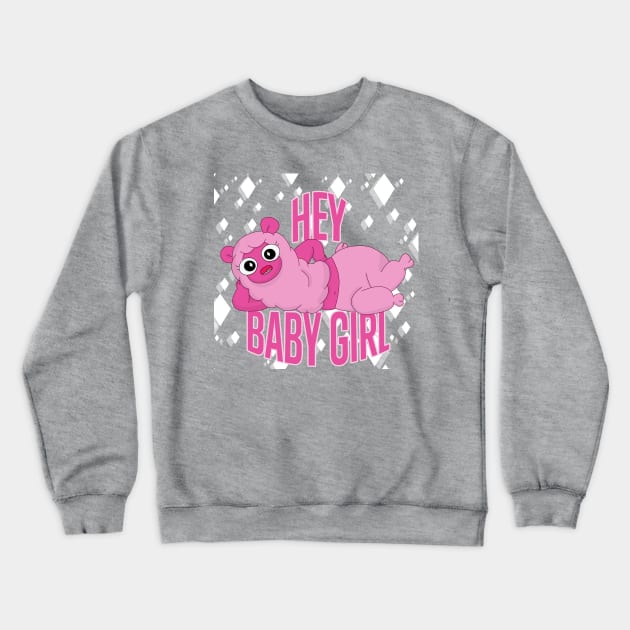 Hey Baby Girl - Wammawink Crewneck Sweatshirt by ZkyySky